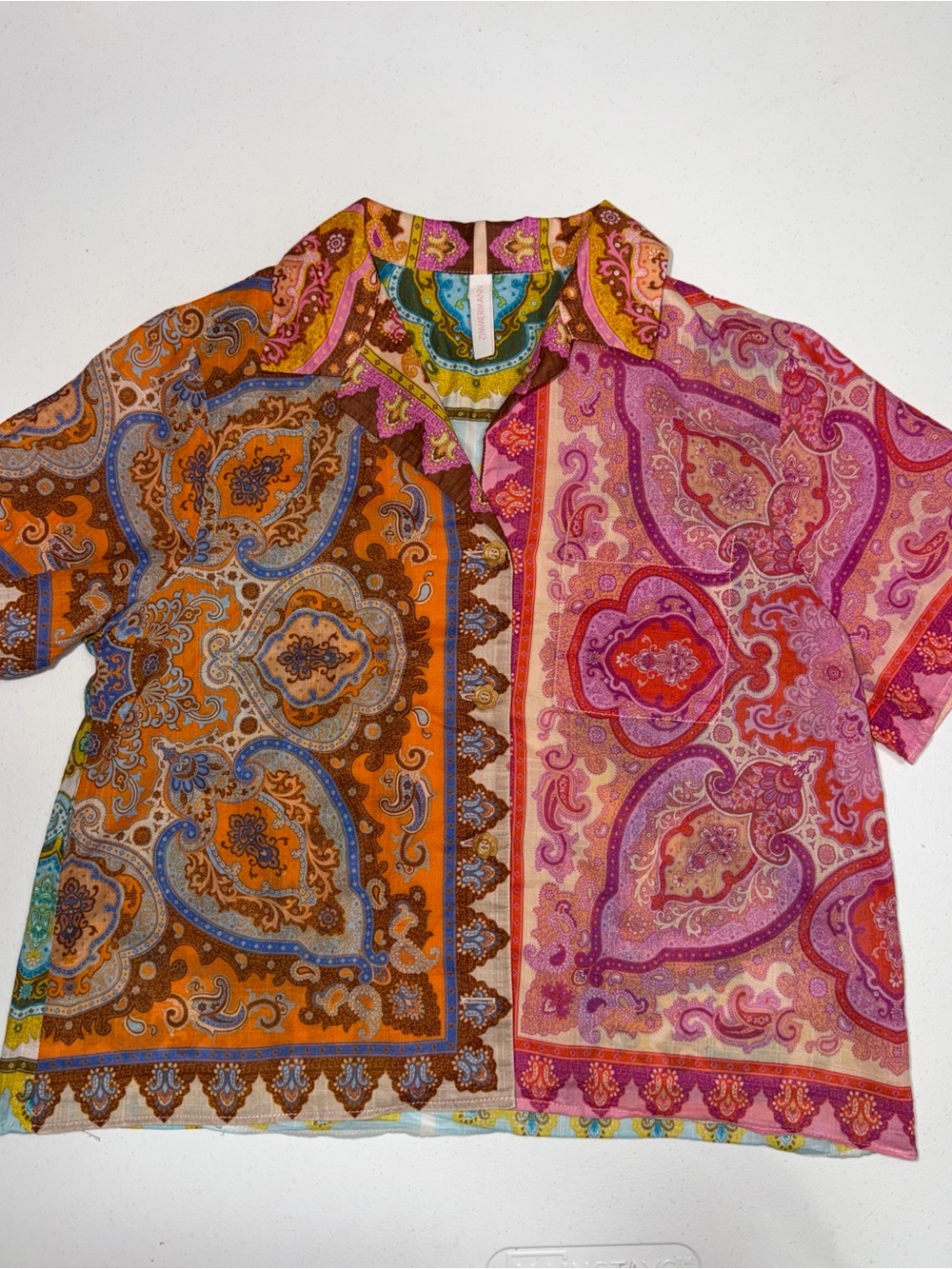 ZIMMERMANN Kids
Halcyon paisley-print cotton shirt,paisley-print cotton shorts 8